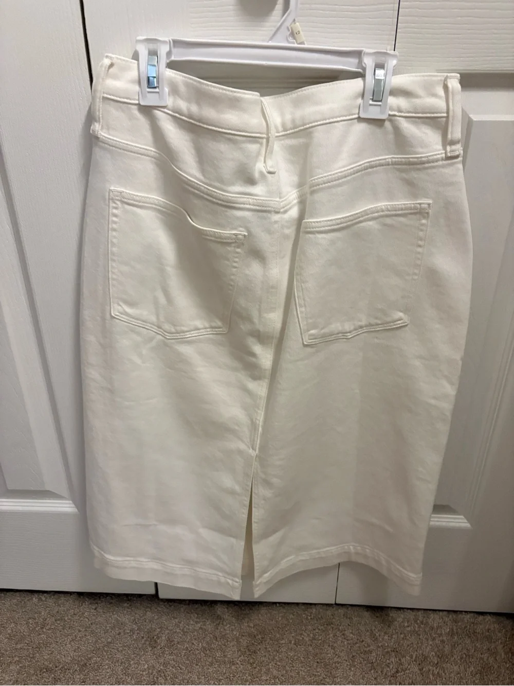J. Crew clean white